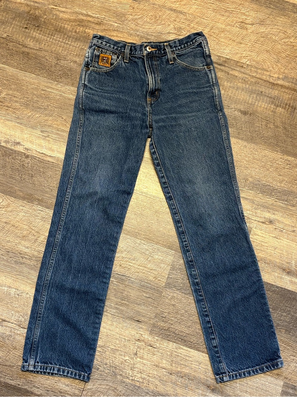 Cinch Men's Dark Blue Straight Leg Jeans